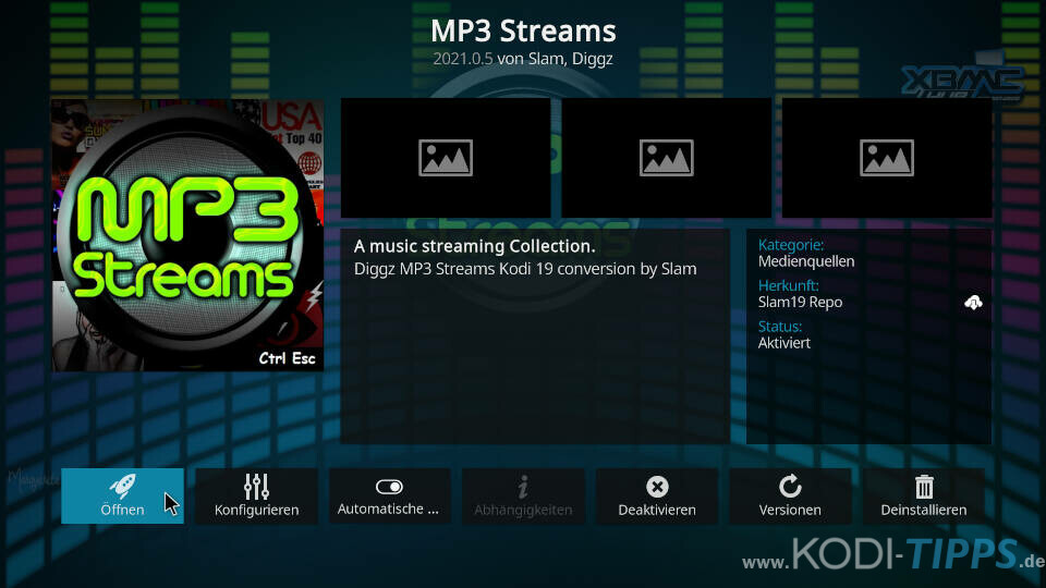 Instalar el addon MP3 Streams Kodi - Paso 10