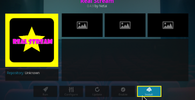 Cómo instalar Real Stream Kodi Addon Repo