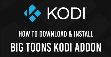 Cómo instalar el addon Big Toons Kodi