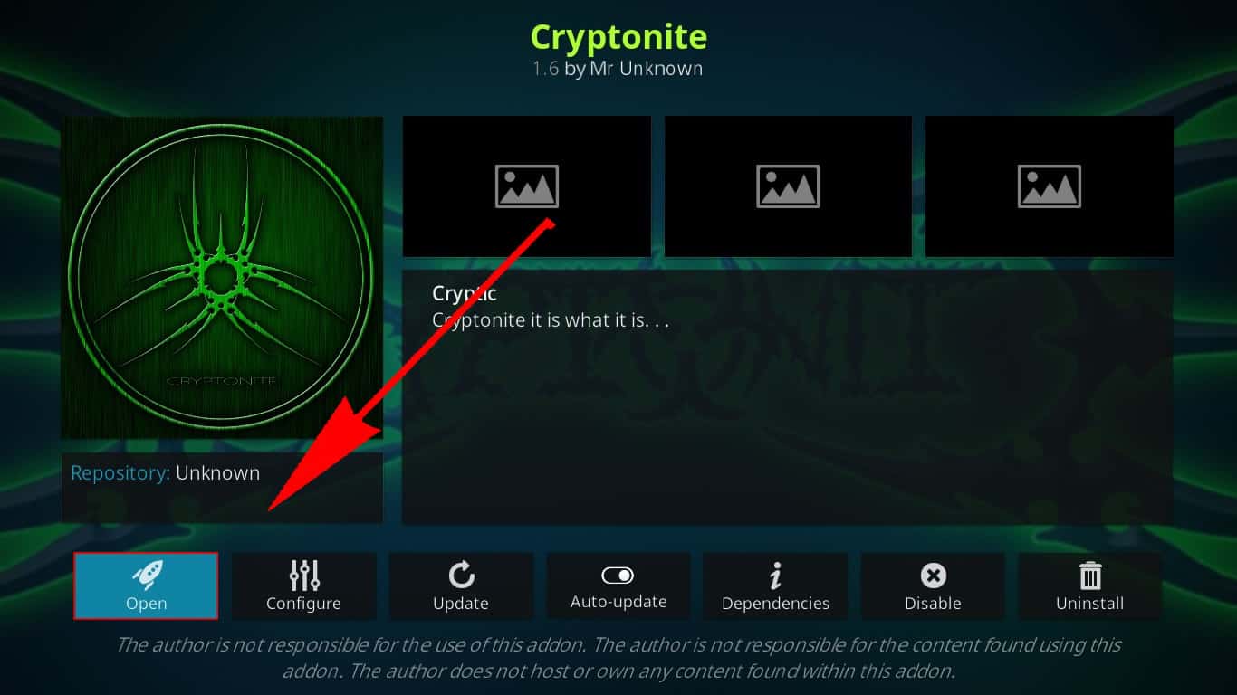 9 Cómo instalar Cryptonite Kodi Addon Open