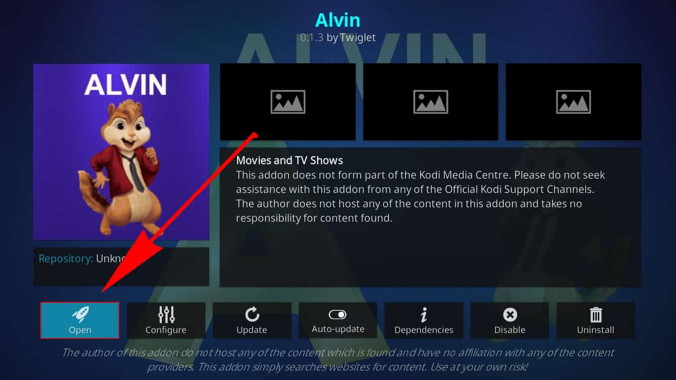 9 Cómo instalar el addon Alvin Kodi Open