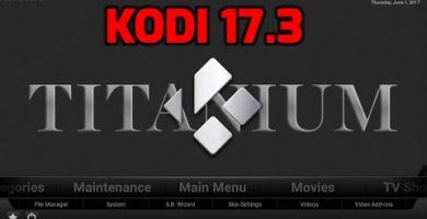 Cómo instalar Titanium Build Kodi en Krypton 17