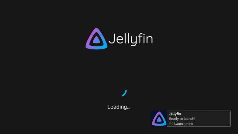Abre la aplicación Jellyfin