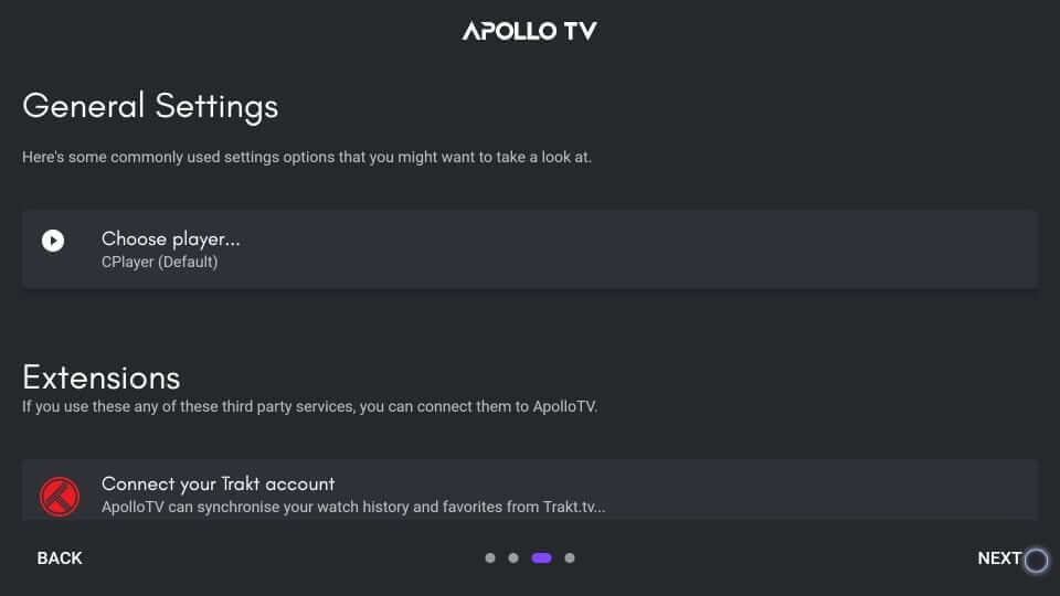 Reproductor multimedia - Apollo TV en Firestick